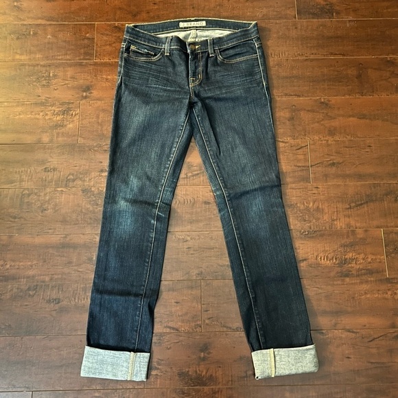 J BRAND Denim Low Rise Stretch Pencil Jeans Ink Size 28 - Picture 4 of 11